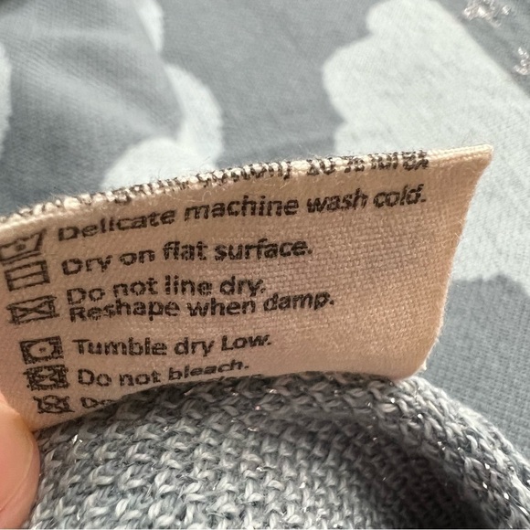 NWT PINK LEMONADE baby blanket and Burp Cloth set in Dreamy‎ Clouds Blue - Picture 9 of 15